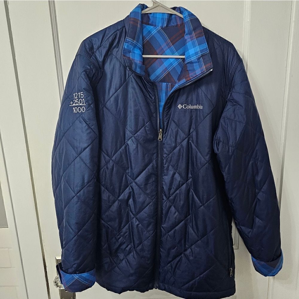 Mens Columbia light weight coat sz large